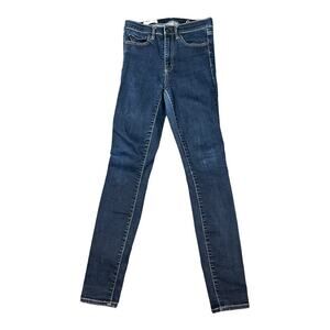 Gap Resolution high Rise Skinny Jeans 26 Dark Wash Indigo